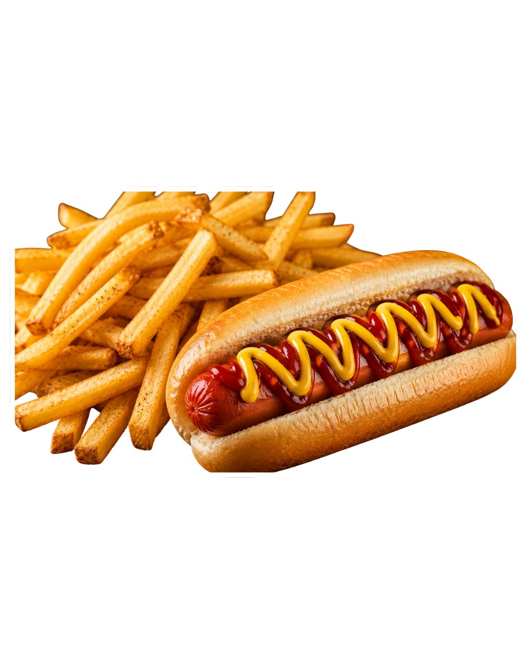 Hot Dog + Fries.
